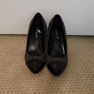 Madeline Gray Suede Pump